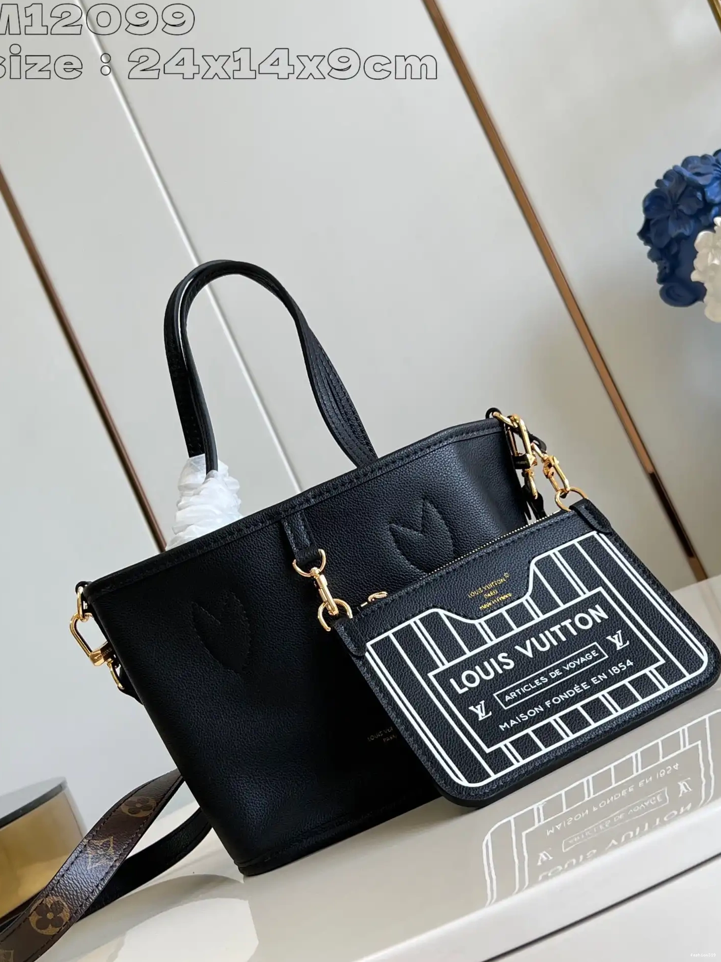 VUITTON BB Neverfull Out Inside LOUIS Bandoulière 0326